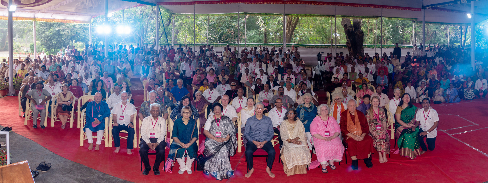 Group photo of the audience